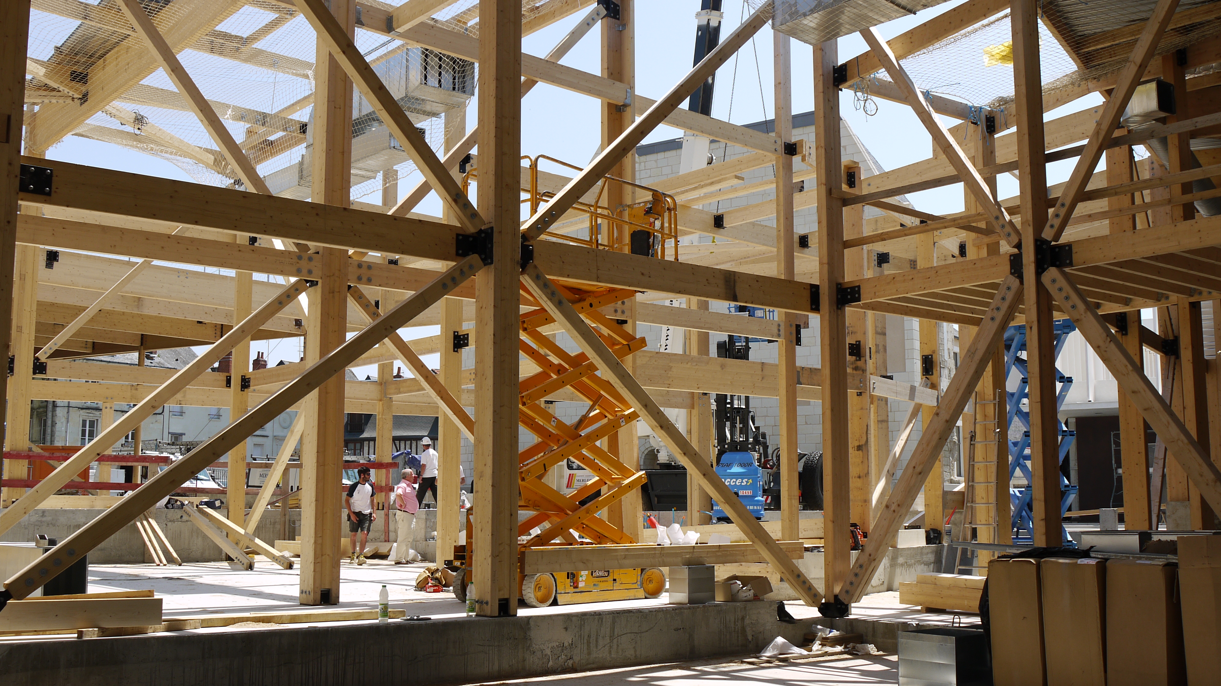 Photo des travaux du Loft