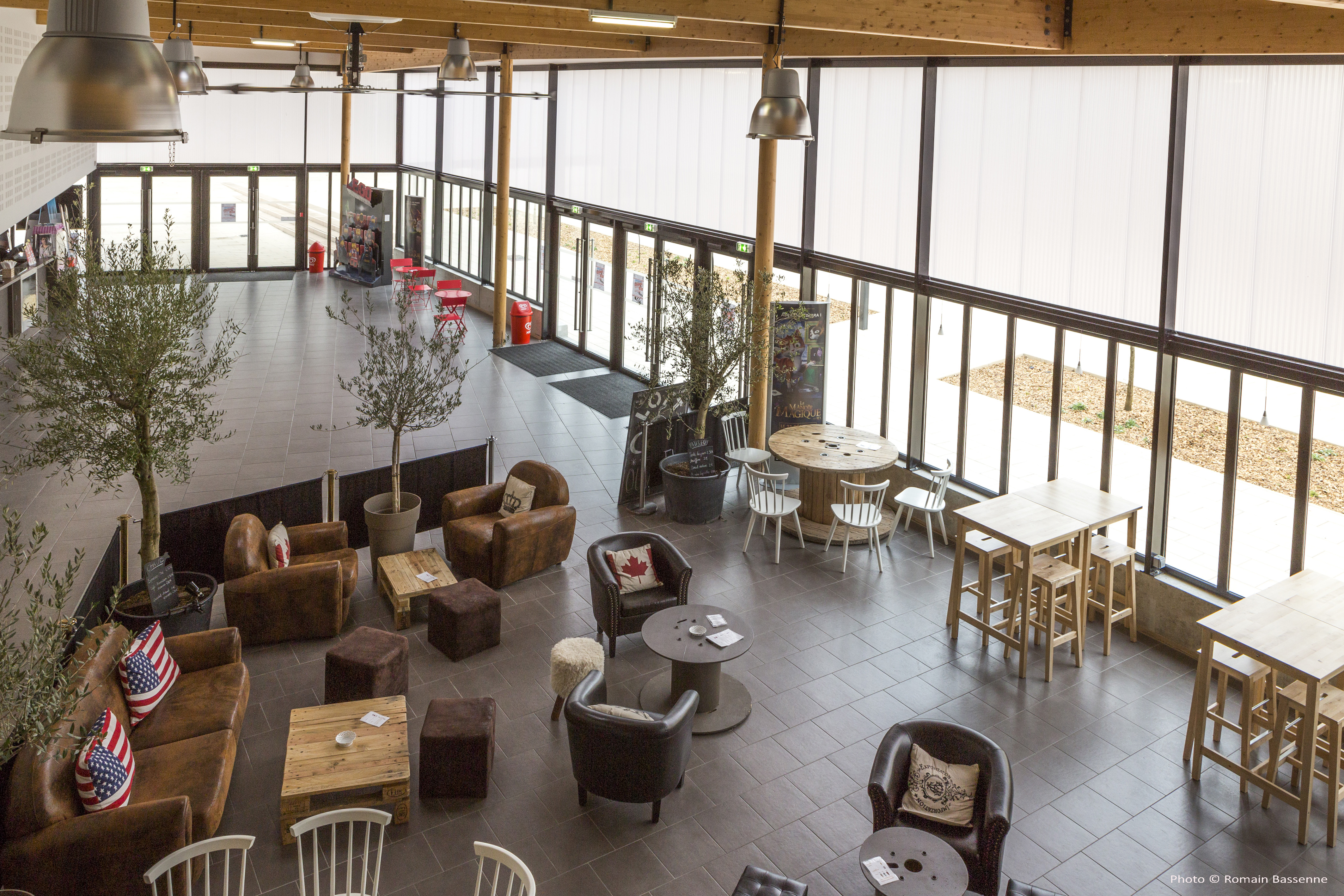 Vue intérieure du Loft Cinéma