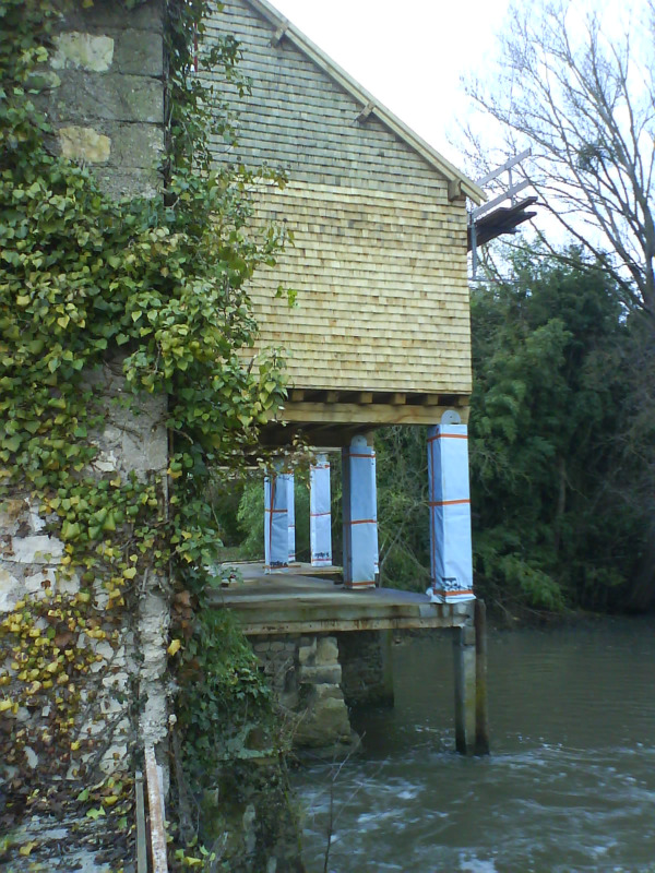 Photo lors des travaux