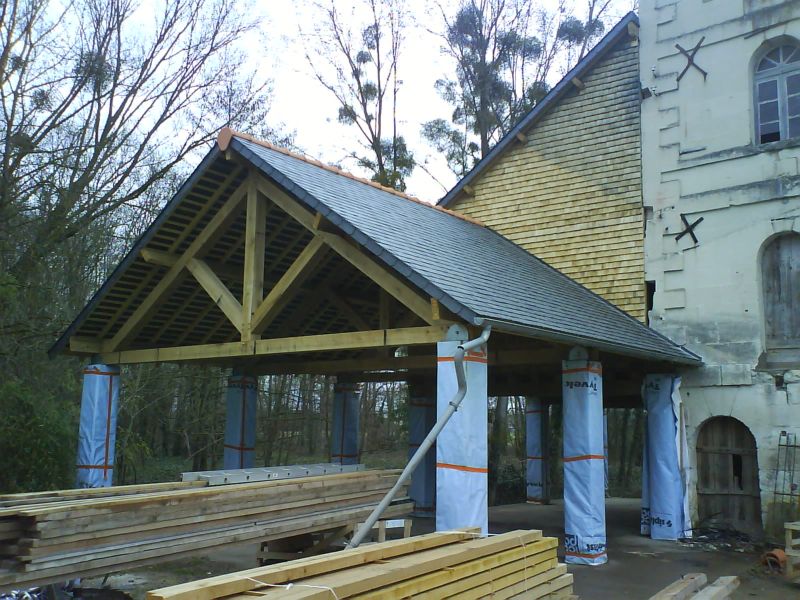 Photo lors des travaux