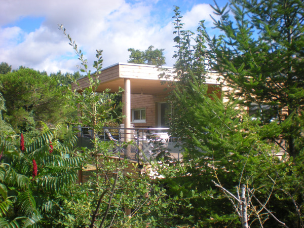 Photo vue de l'extérieur maison finie