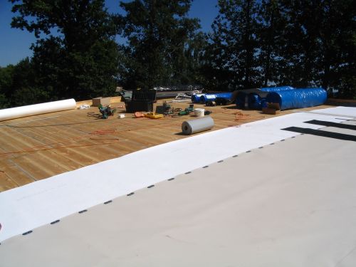 Photo lors des travaux