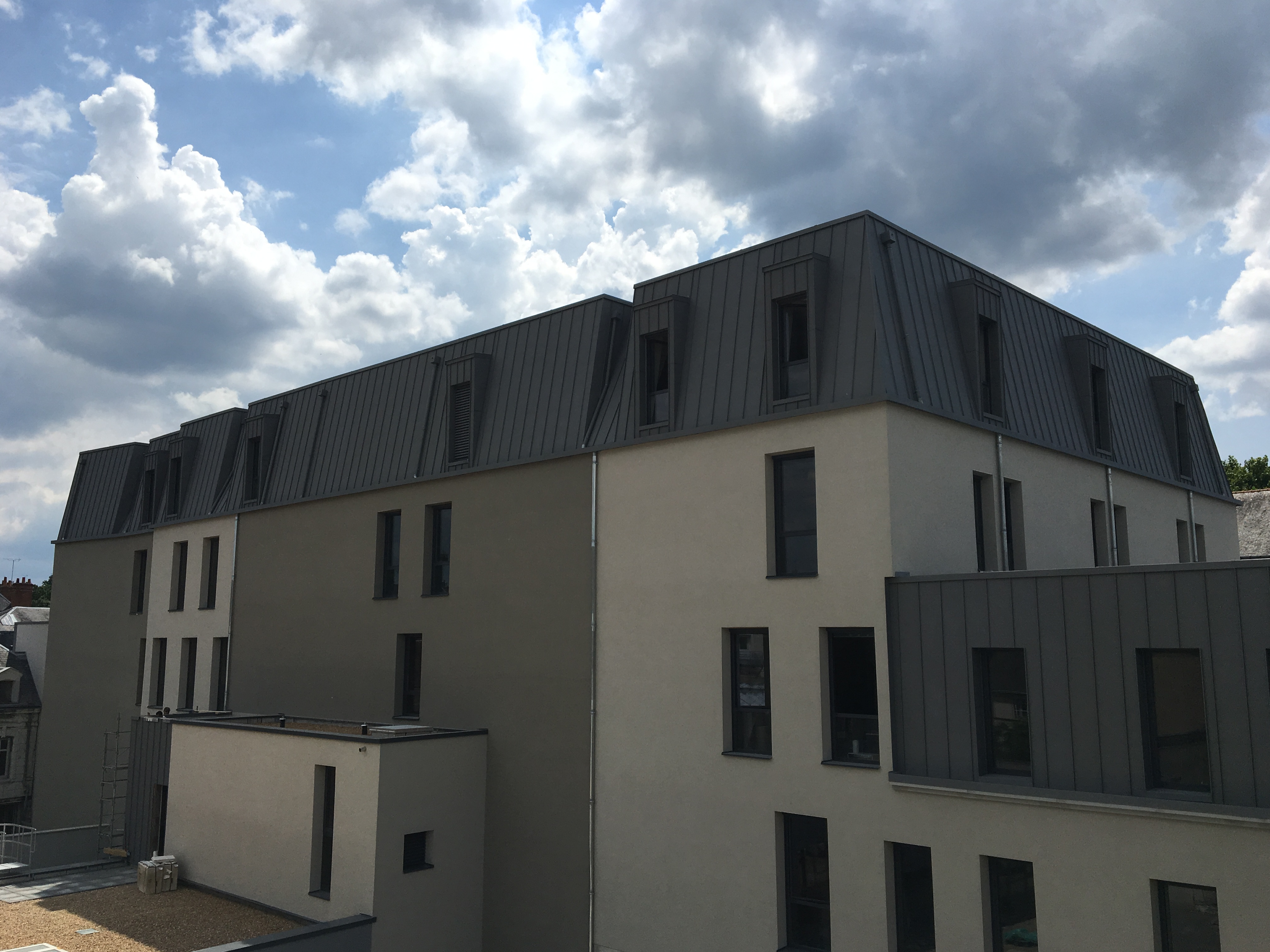 Vue extérieure du bâtement