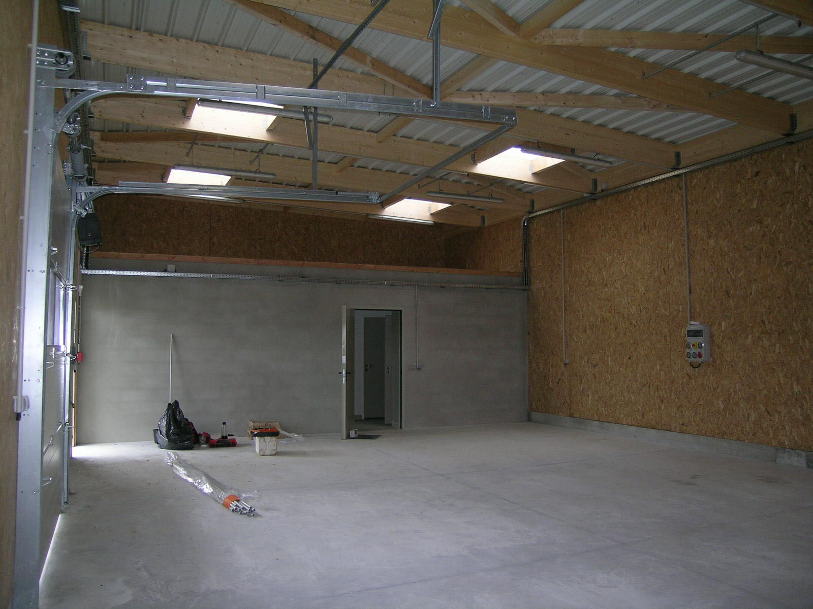 Photo lors des travaux