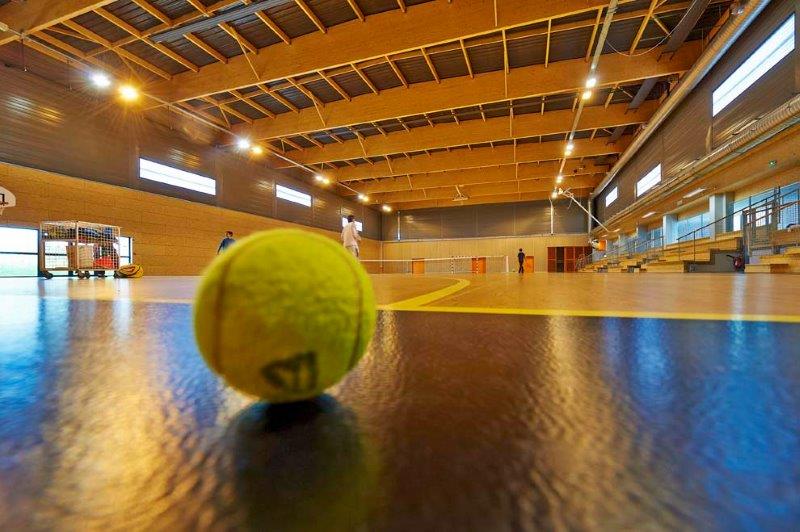 Vouillé Gymnase vu de l'intérieur