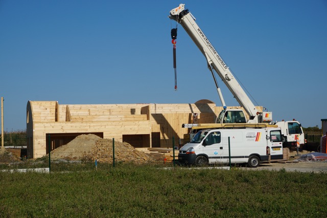 Photo lors des travaux