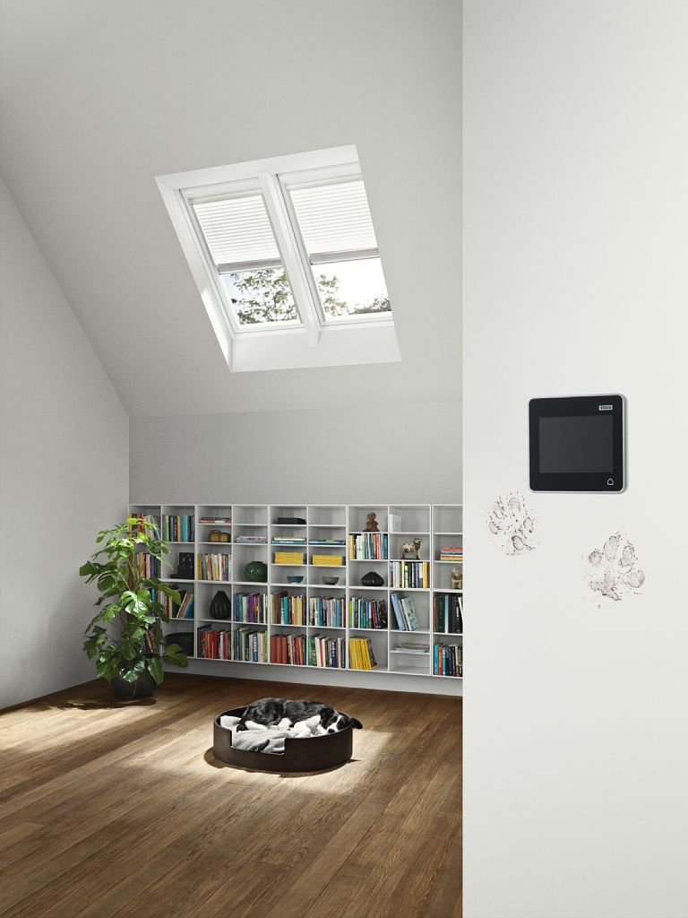 Velux posé vu de l'intérieur