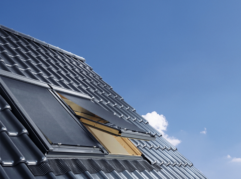 Velux posé vu de l'extérieur