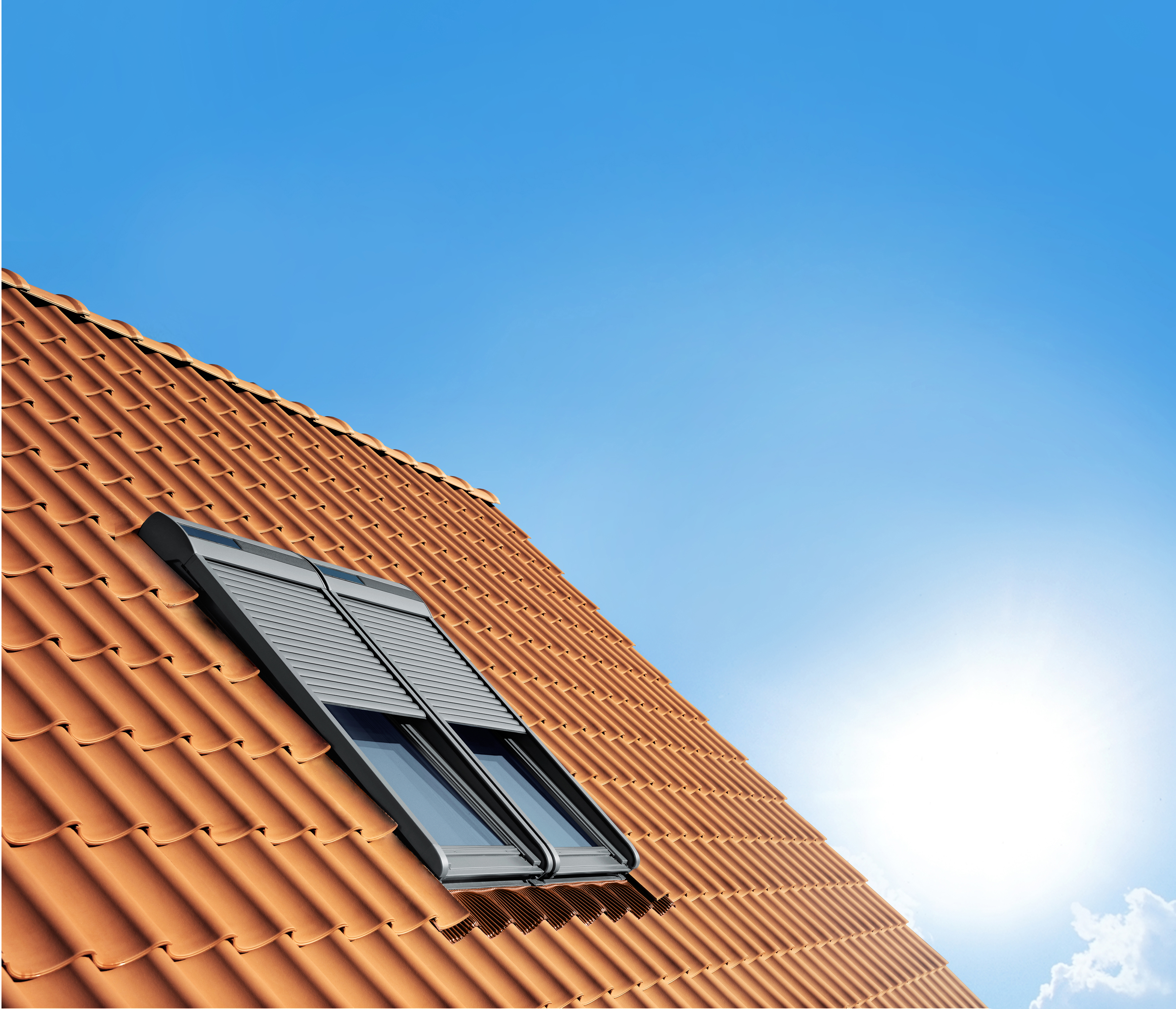 Velux posé vu de l'extérieur