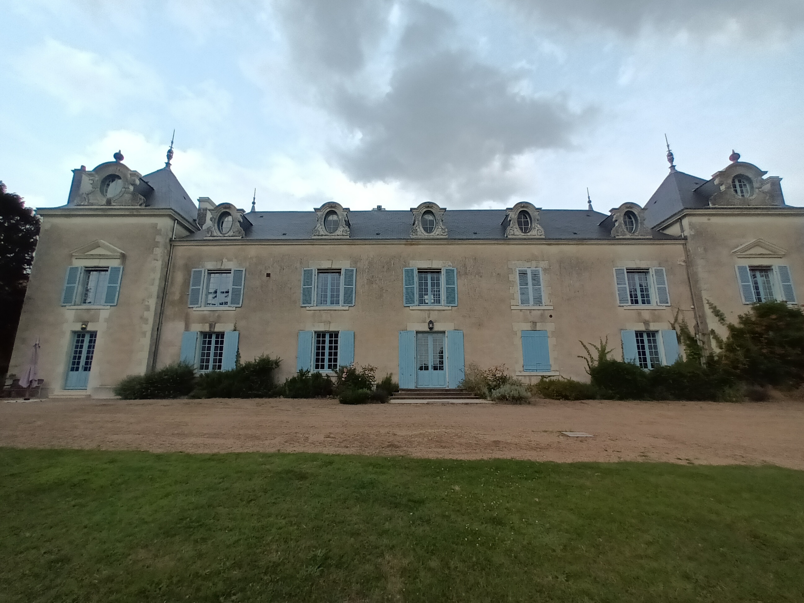 Chantier fini vu d'en bas