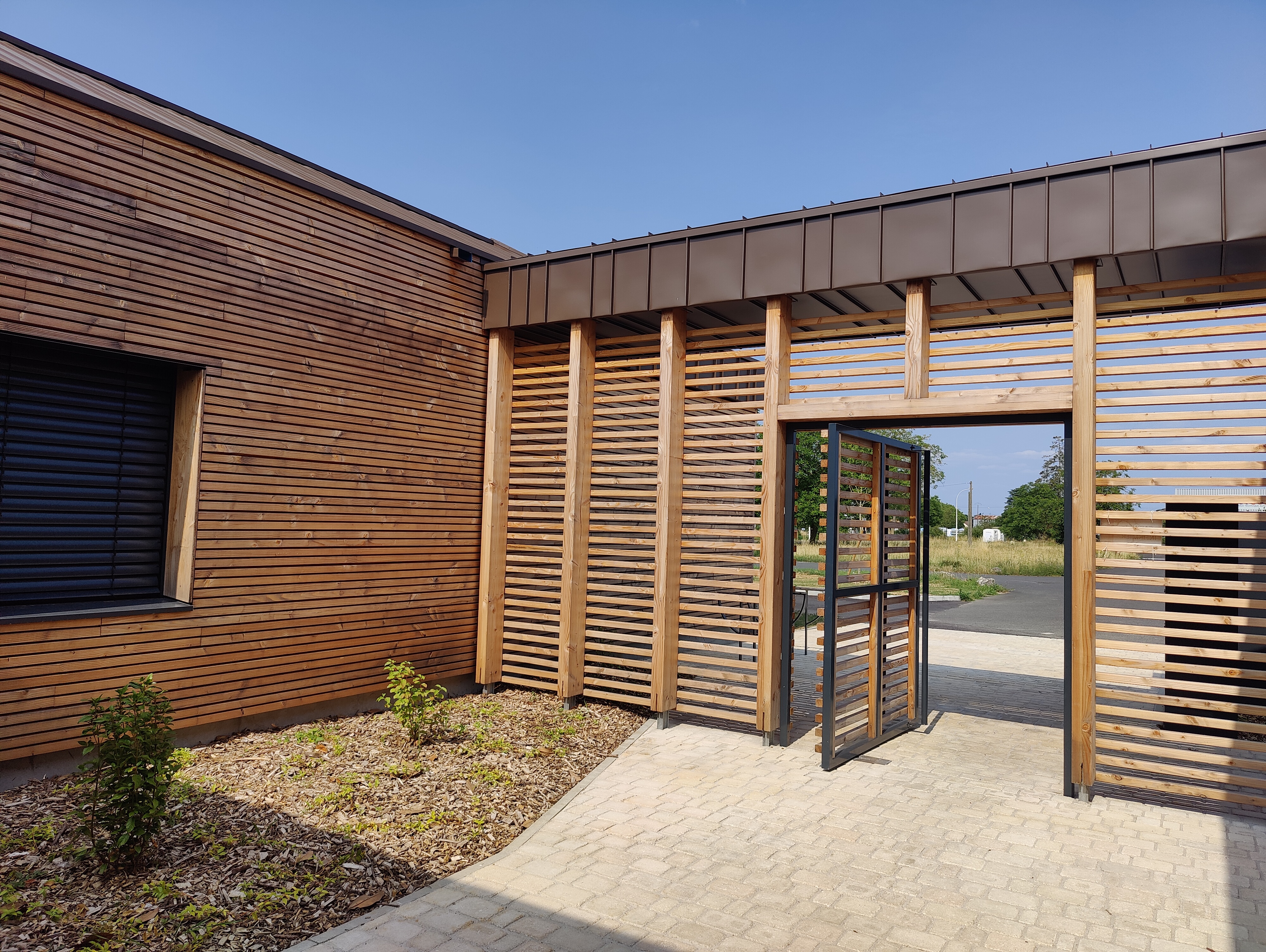 Porte en bois