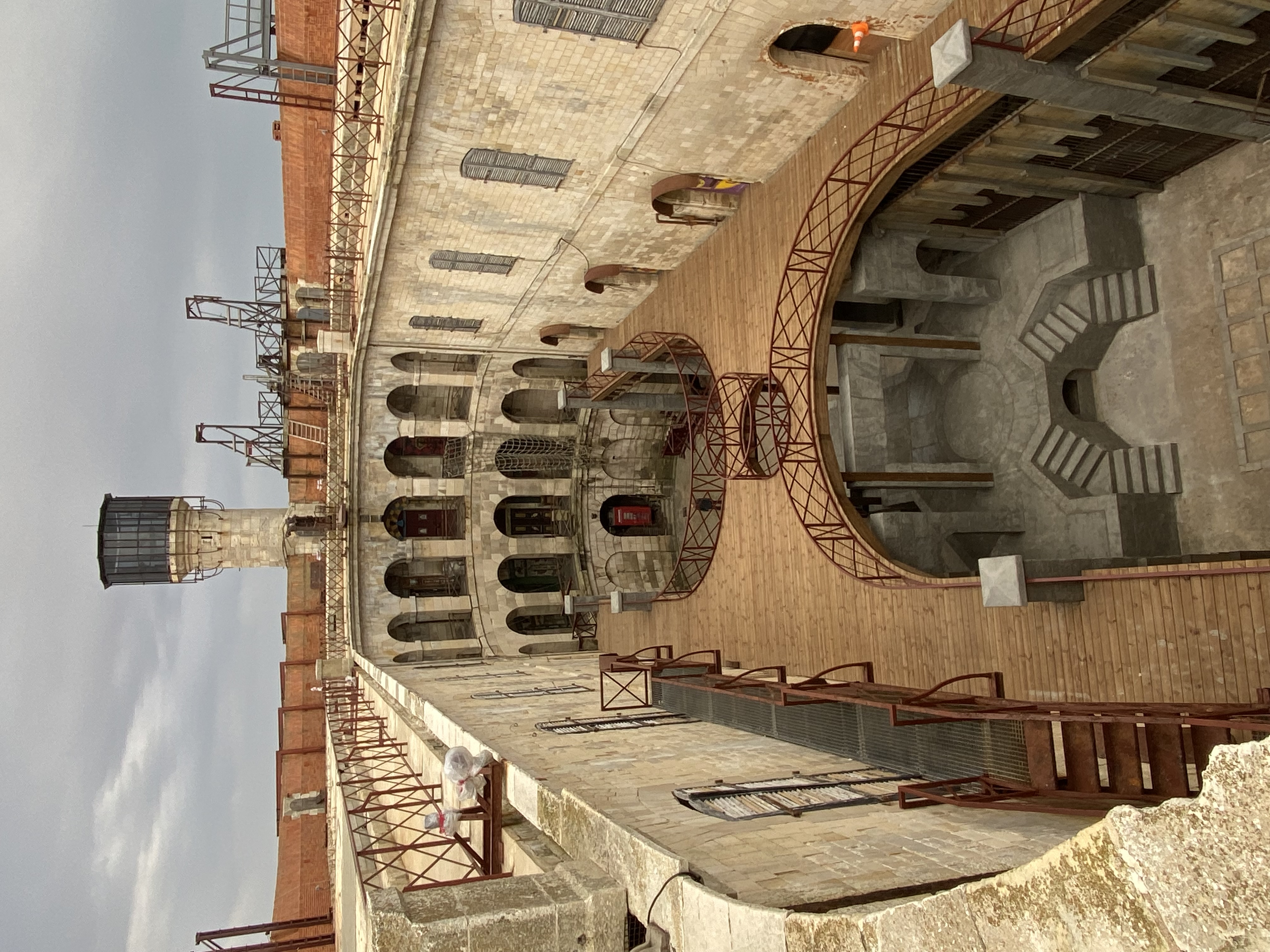 Reconstruction finie, vue d'en haut