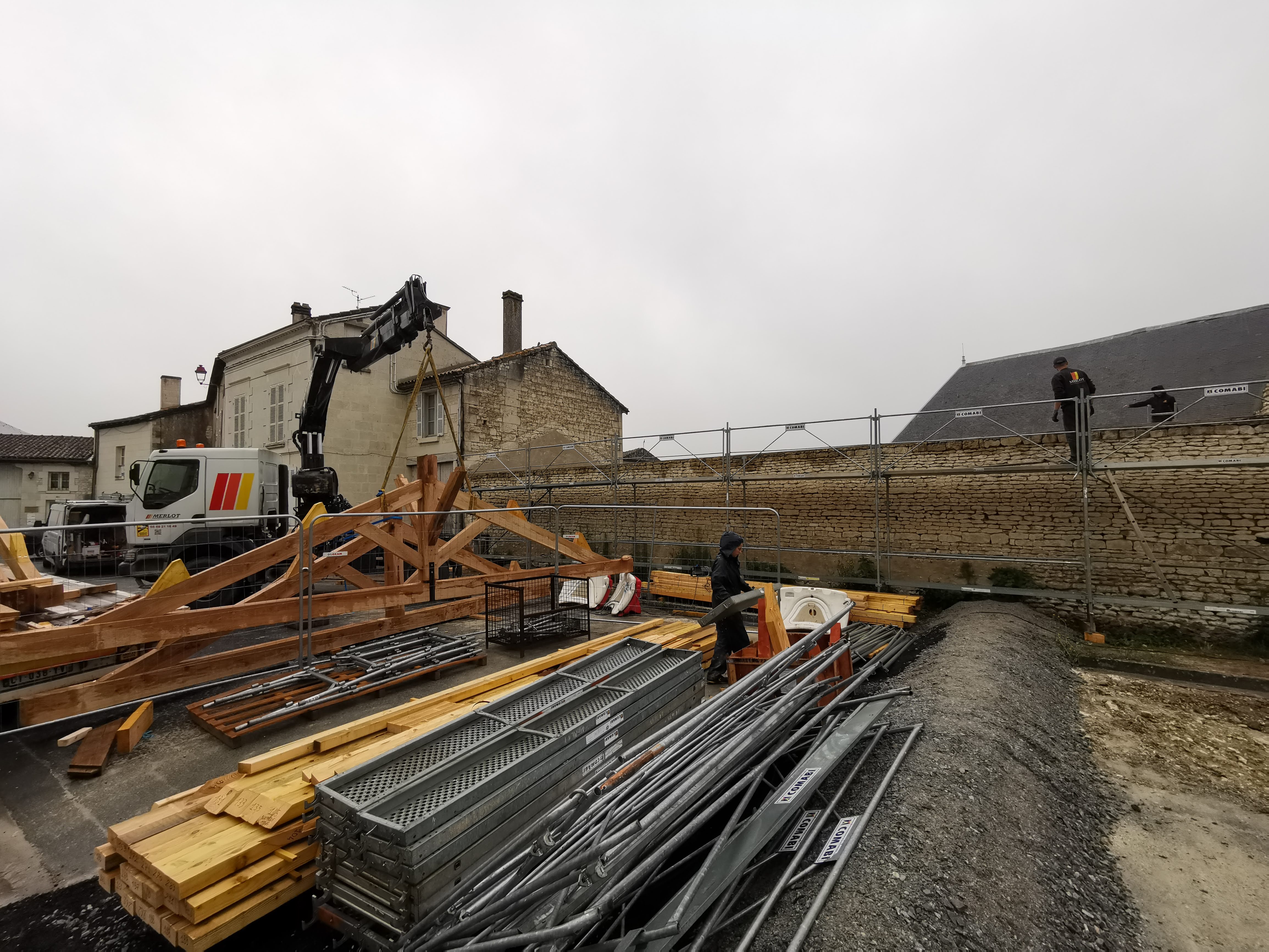 Début du chantier