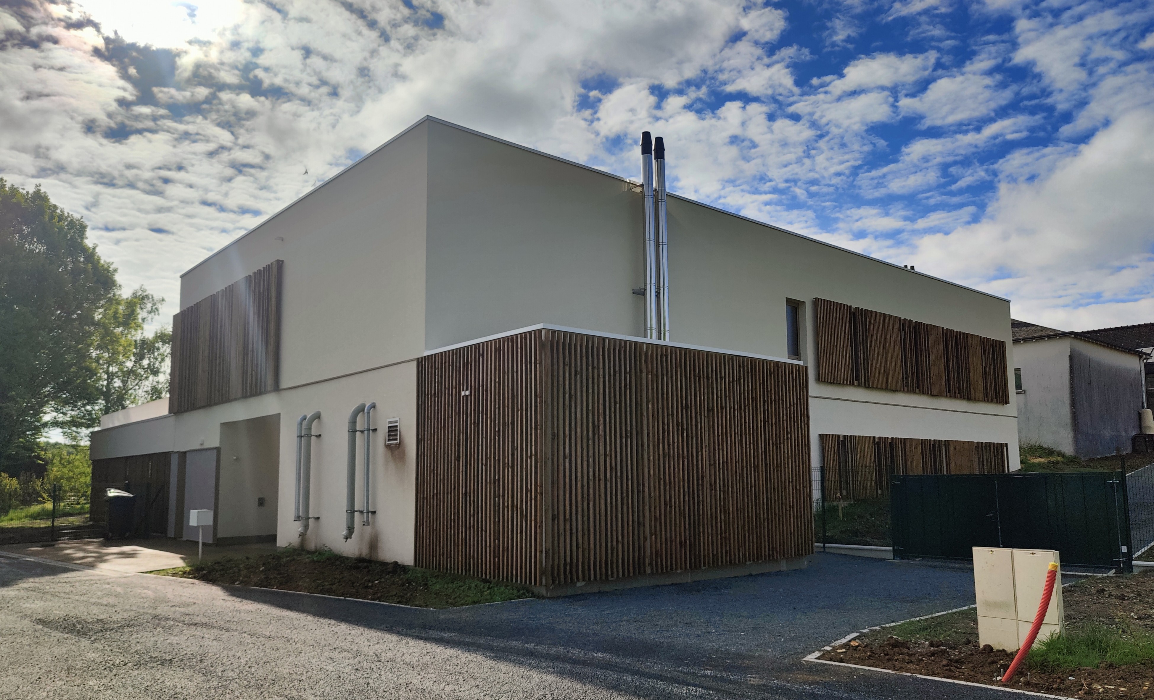 Bâtiment vu de côté